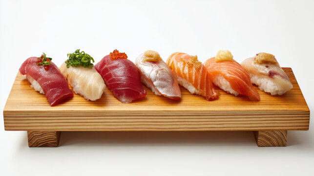 premium sushi ass food photography