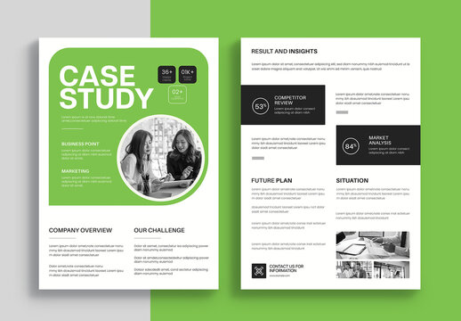 Case Study Template Layout