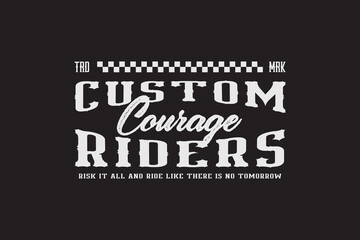 Fototapeta premium Typography quotes design streetwear style graphic tee ideas
