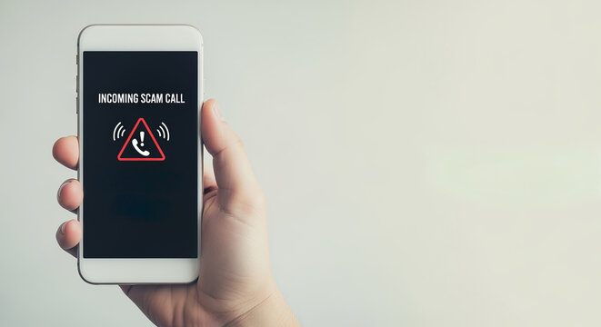 Important Scam Incoming Call Warning Protect Yourself from Online Fraud and Telecommunication Risks