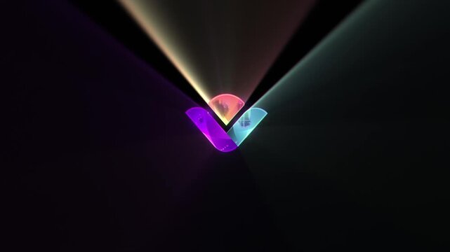 4k energetic cinematic colorful logo reveal. 3d render, 3d reveal of a logo stings. a modern presentation to your business, tv serial, movie, news, and many more.