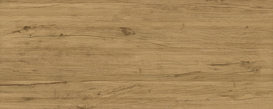 Natural oak wood texture background, rustic light brown timber surface with organic grain, weathered wooden plank for interior design and flooring