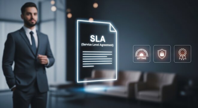 SLA Service Level Agreement Digital Contract