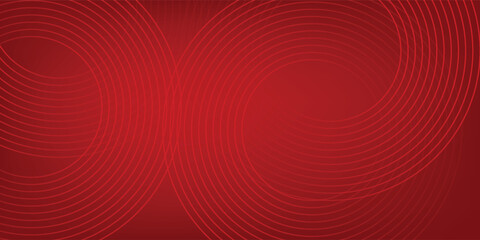 Obraz premium Red abstract background. Dynamic shapes composition arts modern