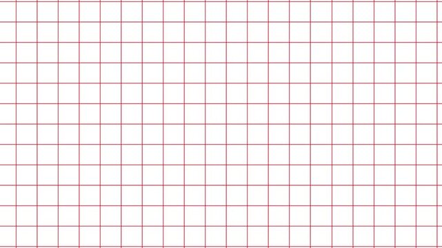 Digital abstract grid moving background. Grid graph pattern moving vertically downward seamless loop animation. abstract geometric grid background. 4k