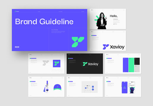 Brand Guideline Presentation Layout
