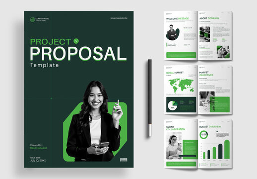 Modern Project Proposal Layout