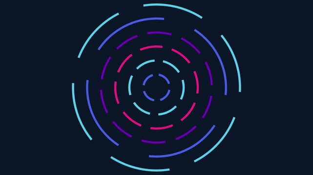 abstract background with circles