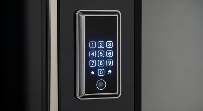 Modern Electronic Keypad for Secure Access Control