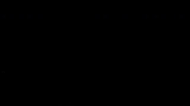 3D animation: square particles expand from center to left and right, filling full screen. Starts and ends for smooth video transition. 4K footage with alpha channel.