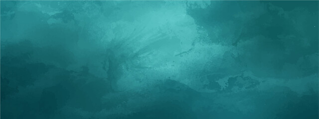 Naklejka premium Vector A surreal and tranquil depiction of the atmospheric, featuring shades of cerulean blue with gradient of color, like a dreamscape with an etheral mood.