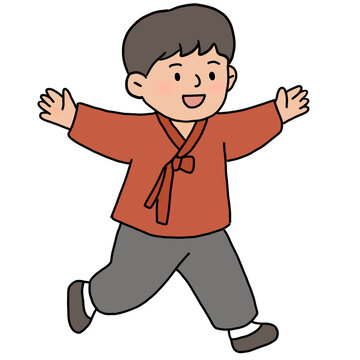 a child from the Joseon Dynasty 