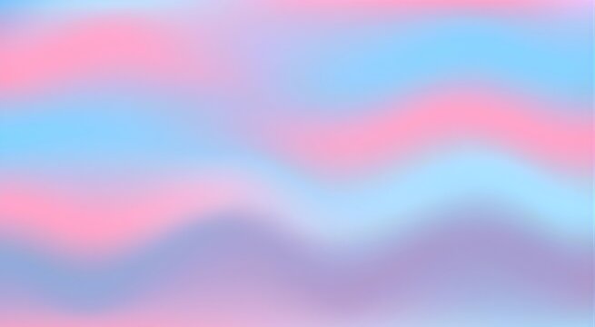 Abstract wavy gradient background in pastel colors with a soft blurry background with gentle waves of pastel pink blue purple abstract gradient background ethereal