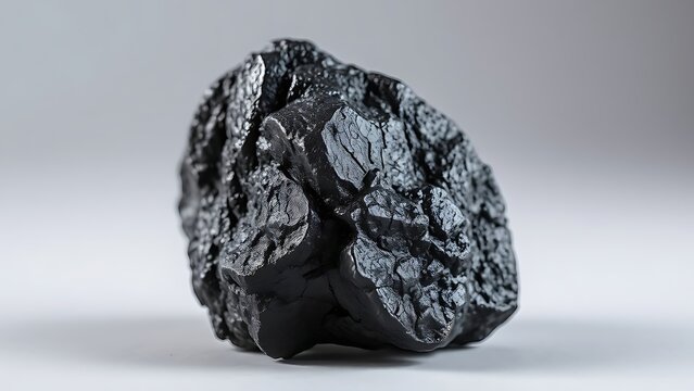 magnetite. A specimen of black magnetite ore with metallic luster. STEM education sheets, lab safety posters, designed for STEM education and laboratory safety posters.