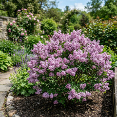 Fototapeta premium Dwarf korean lilac