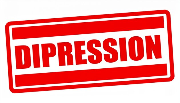 DIPRESSION Stamp &ndash; Error or Depression Symbol