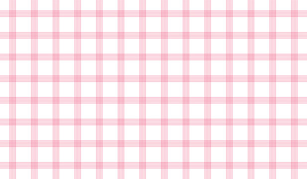 Pink Plaid Grid Pattern