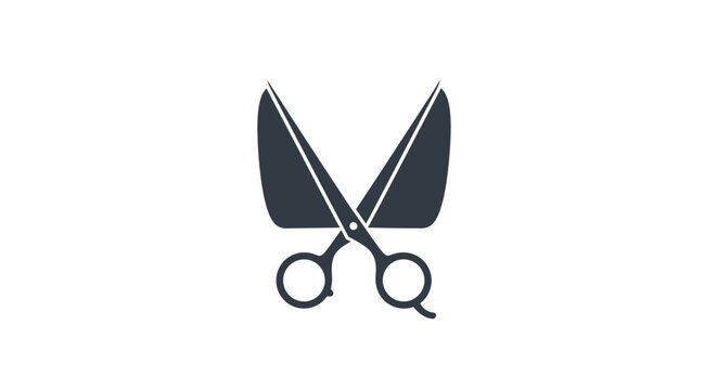 Scissors cutting instrument tool object.