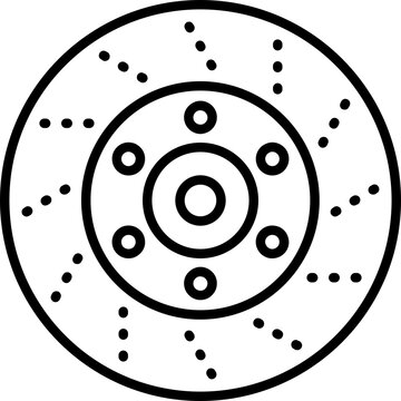 Brake Disc Icon