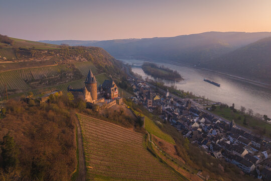 In the historic center of Bacharach