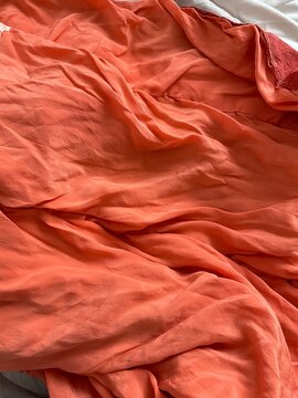 Tela naranja 