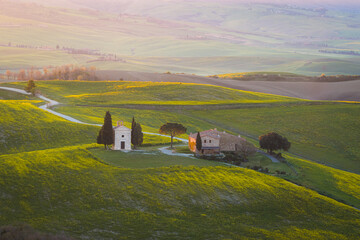 Obraz premium Views of the same Val d'Orcia