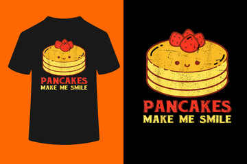 Cute Pancake Maker Breakfast Food Lover Kawaii Pancake T-Shirt  © ben