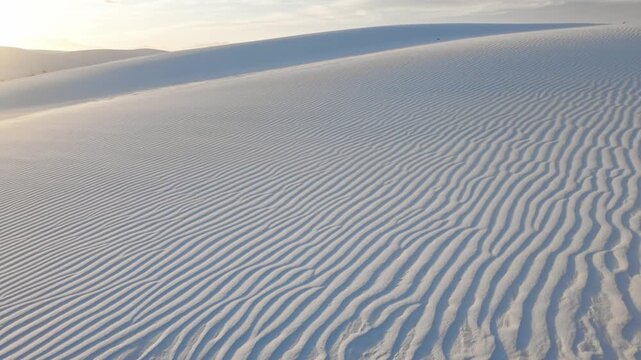 White Sands Dunes in White Sands National Park New Mexico