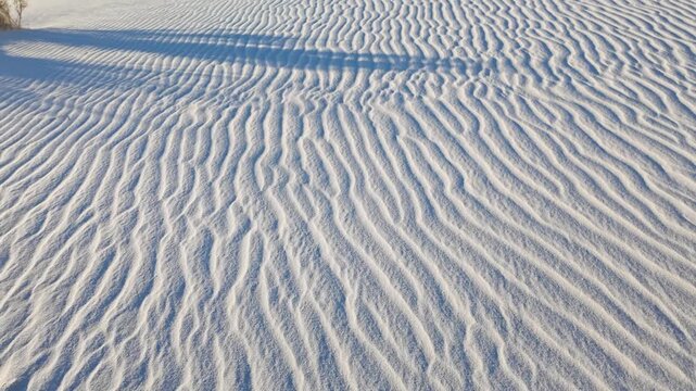 White Sands Dunes in White Sands National Park New Mexico