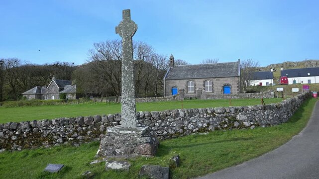 Maclean's Cross, on the Isle of Iona.