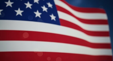 Obraz premium Celebrating america's 250 years a patriotic image for memorial day and 4th of july festivities