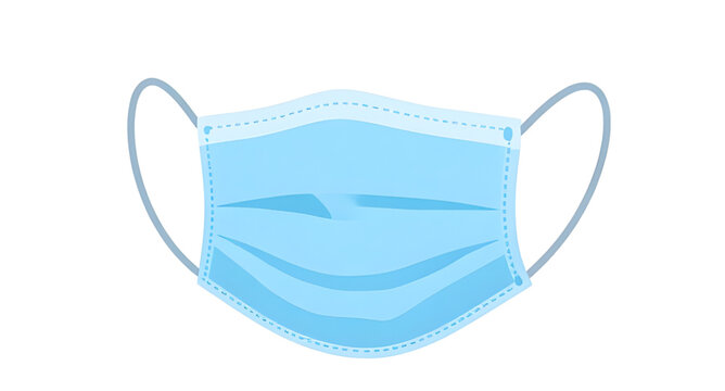 bluemask, bluesurgicalmask, surgicalmask, facemask, blue, medical, healthcare, protection, hygiene, safety, clinic, prevention, hospital, vector, illustration, isolated, icon