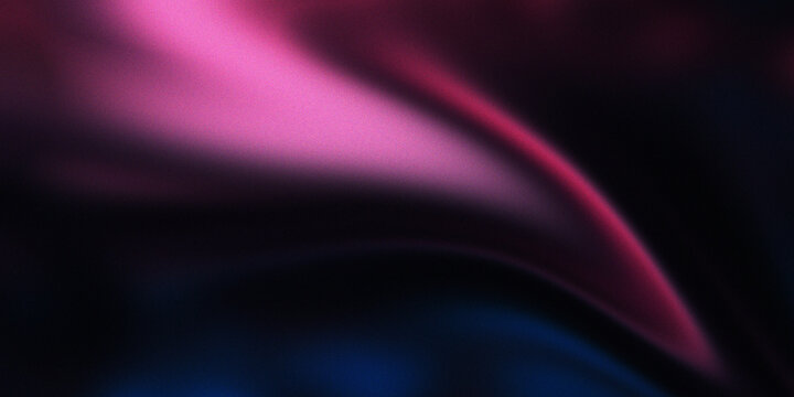 Vibrant neon light leaks create abstract dark background with pink and blue glow