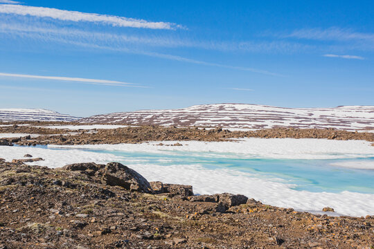 Lake on Putorana Plateau, Taimyr. Russia