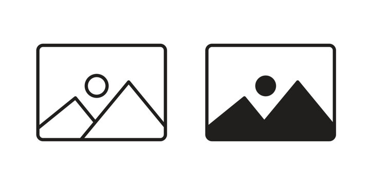 Gallery icon for ui app design and web designs