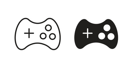 Gaming controller icon for ui app design and web designs © Delour