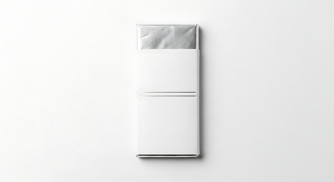 Modern wall-mounted light switch with two buttons in a minimalist design setting