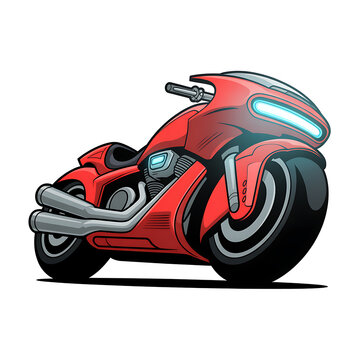 A futuristic red motorcycle with glowing lights is shown in profile on nnn (51).png
