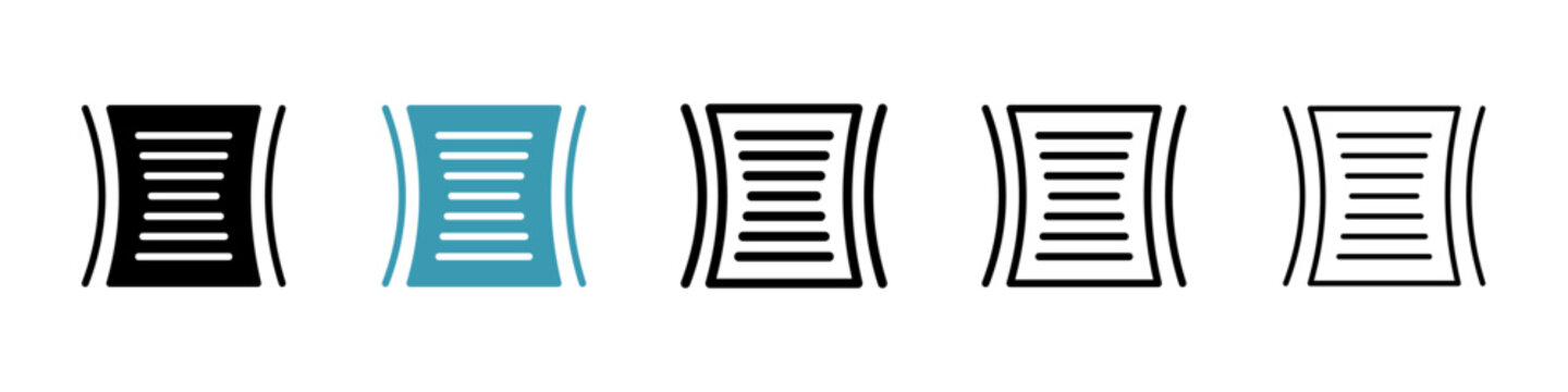 File compressor vector icon logo or illustration