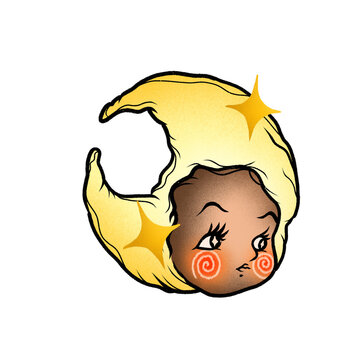 Face on moon