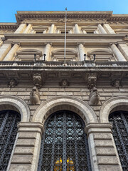 Naklejka premium Bank of Italy facade - Rome, Italy