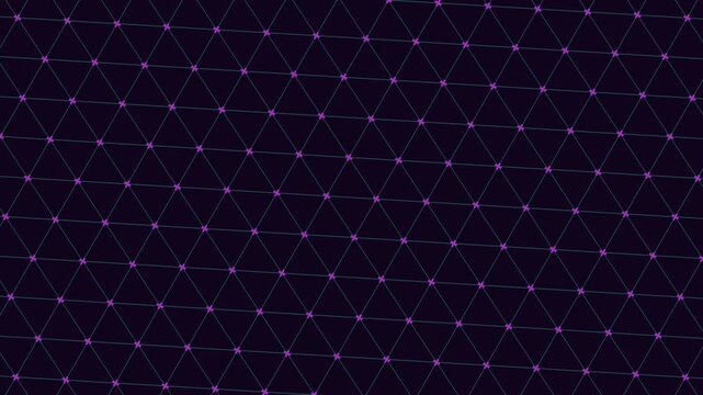 Futuristic technology background with curved wireframe grid and glowing green nodes on dark surface, ideal for data, AI, connectivity, and cyber themes