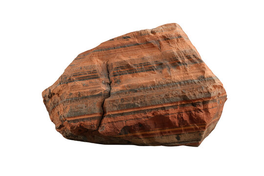 Banded iron formation showcasing ancient geology, an important mineral specimen showing geological processes in earth science