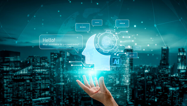 Conversational AI assistant enhances chatbot interaction. AI assistant supports queries, answers instantly, AI assistant improves experience, and AI assistant drives engagement. Vouch