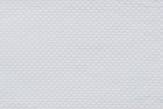 A sheet of white structural tissue recycled paper as background