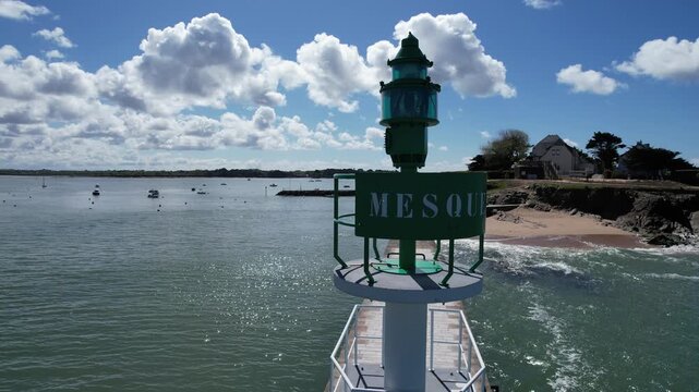 Merquel lighthouse, Mesquer, France