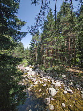 Rila Mountain near Beli Iskar River, Bulgaria