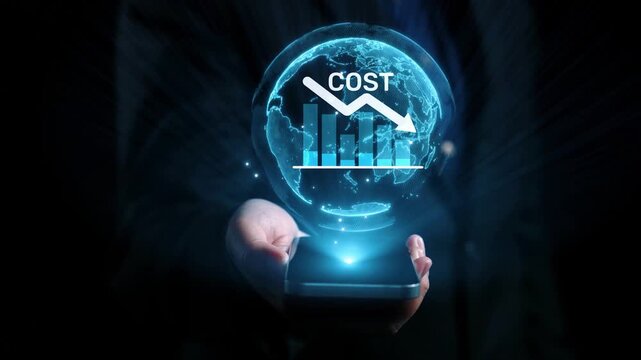Cost reduction and cost saving through digital transformation, business cost optimization, operational cost reduction, financial savings, and resource efficiency strategies for business success. Elide