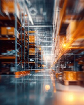 AI powered logistics warehouse operations