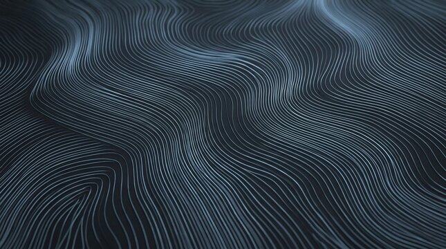 Abstract Semiconductor Gallium Nitride LED Crystal Epitaxial Growth Stage Terraces